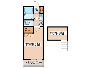 ハイツハッピーウインドーの物件間取画像